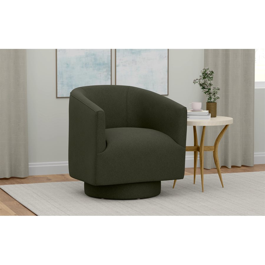 Kylie swivel barrel deals chair