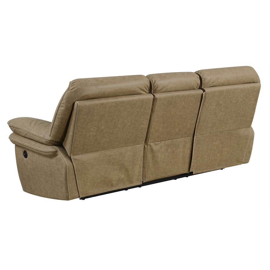 sofa with electrical outlet