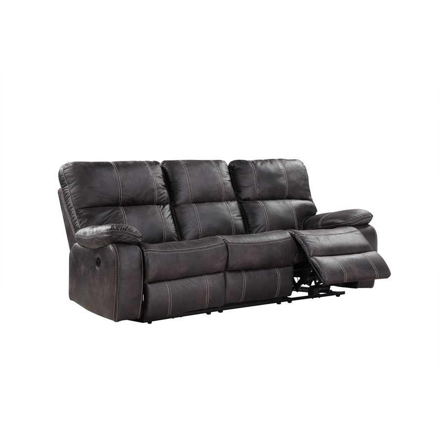 sofa with electrical outlet