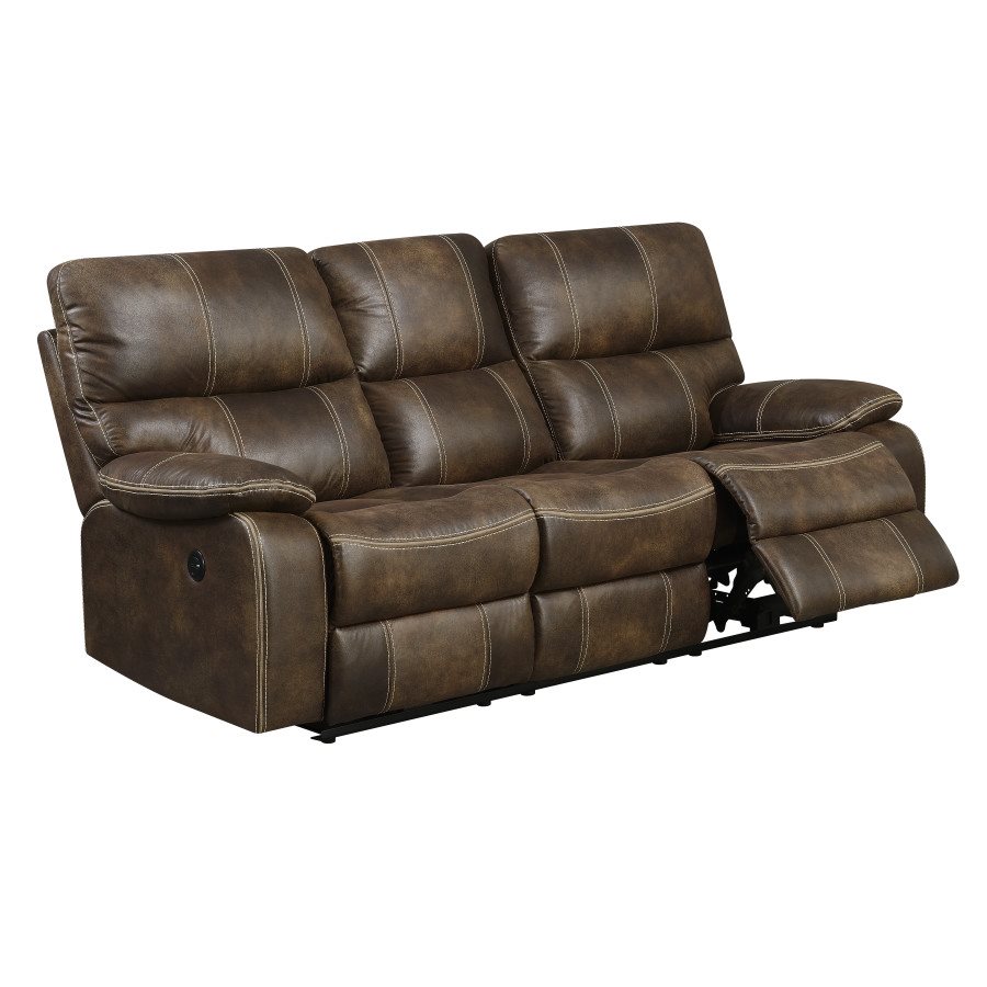 sofa with electrical outlet