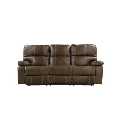 POWER SOFA W / USB POWER OUTLET-BROWN